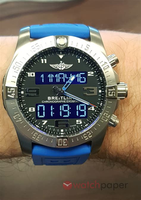 breitling smart watch|breitling exospace b55 price.